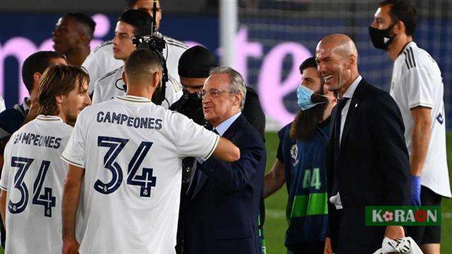 مدرب ريال مدريد بنزيما يستحق الفوز بالكرة الذهبية