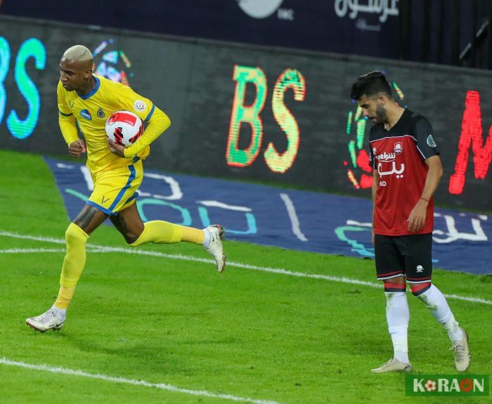 أهداف مباراة النصر والرائد 2/2