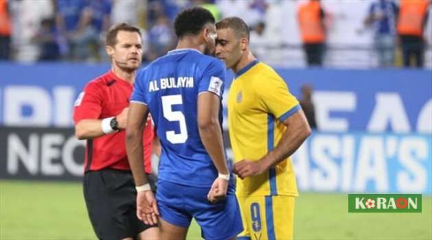 على البليهي يعلق على صورته مع حمدالله نجم النصر السابق