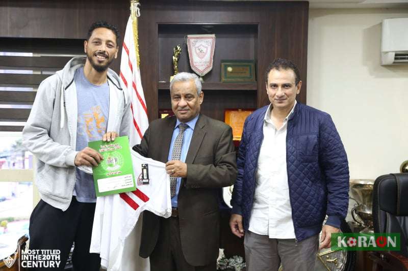 الزمالك يتعاقد مع لاعب الطائرة محمد مصطفى