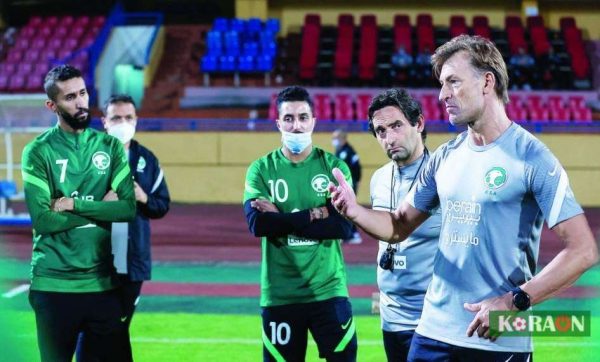 بالصور…  90 دقيقة اشغال شاقة للمنتخب السعودى استعدادا لمواجهة فيتنام