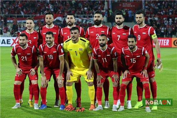 تشكبلة المنتخب السوري أمام المنتخب العراقي في تصفيات اسيا المؤهلى لكأس العالم قطر2022