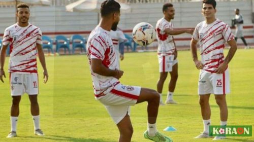 رباعي الزمالك الدولي ينتظم في التدريبات