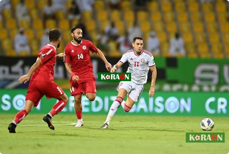 نتيجة مباراة الإمارات وسوريا تصفيات كأس العالم 2022