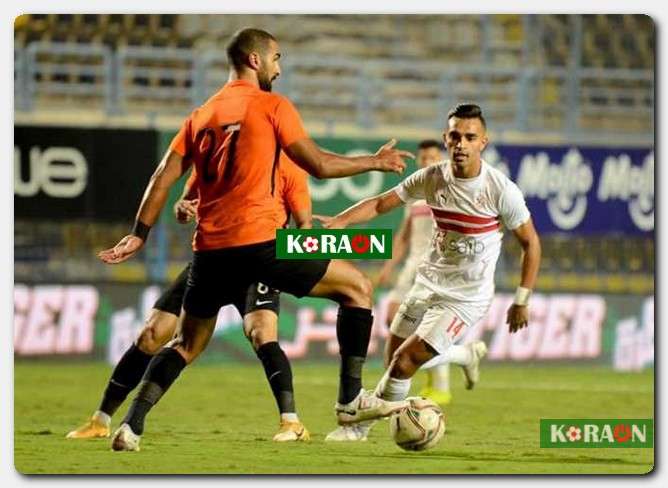 مباراة الزمالك والبنك الأهلي