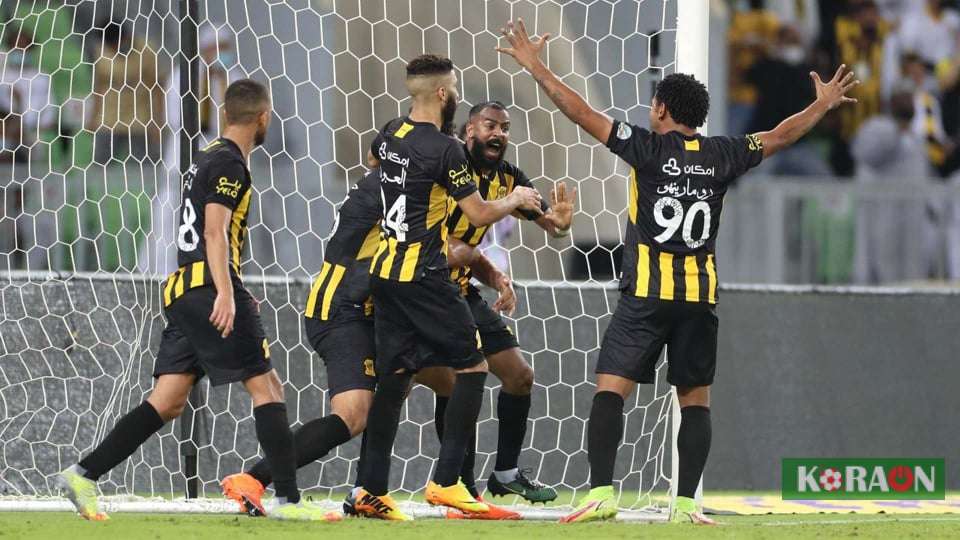 نتيجة الشوط الاول من مباراة الاتحاد والفتح بالدورى السعودى