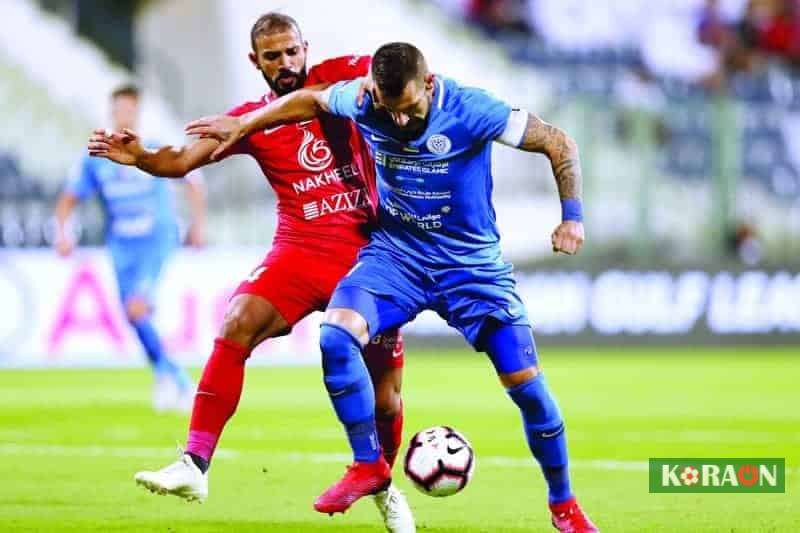 نتيجة مباراة النصر وشباب الأهلي في دوري ادنوك للمحترفين