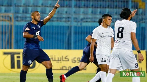 أرقام مباراة بيراميدز وإنبي الدوري المصري