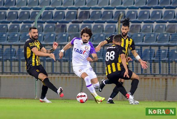 وديا.. الاتحاد يتعادل مع العين الإماراتي