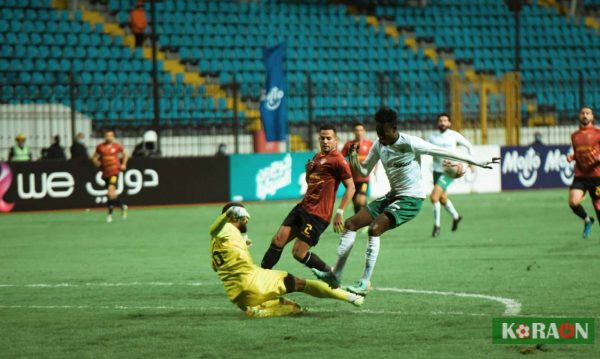 التعادل الإيجابي يسيطر على مباراة الاتحاد السكندري وسيراميكا كليوباترا