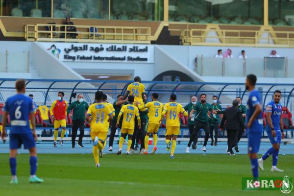 إحصائية.. رقم مميز للنصر حينما يتقدم على الهلال في الشوط الأول