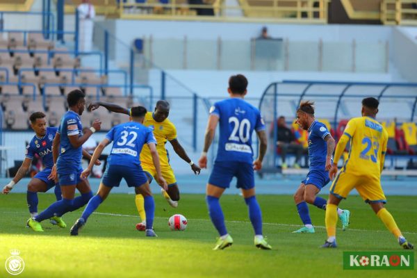 فيديو.. النصر يتقدم على الهلال في الشوط الأول والحكم يلغي هدف