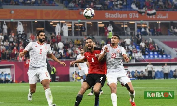 بهدف ذاتي..تونس تفوز على مصر وتتأهل لنهائى كأس العرب