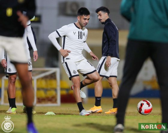 النصر يستأنف تدريباته..  وعودة عبدالإله العمري للمشاركة بالتدريبات