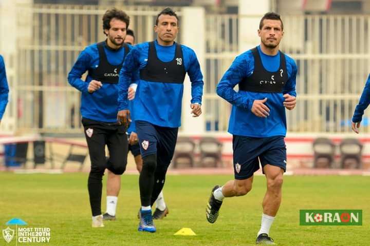 تدريبات لاعبي الزمالك