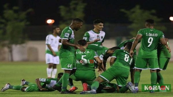 تشكيل الامارات لمواجهه العروبة في دوري ادنوك للمحترفين