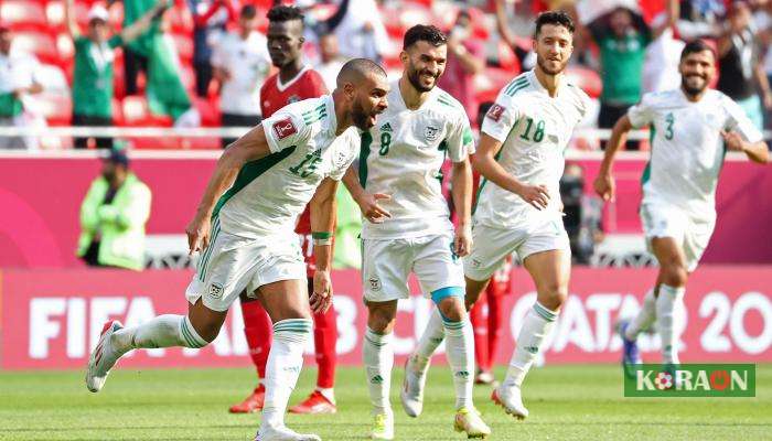 بثنائية… منتخب الجزائر يضمن تأهله للأدوار الإقصائية بعد فوزه على لبنان