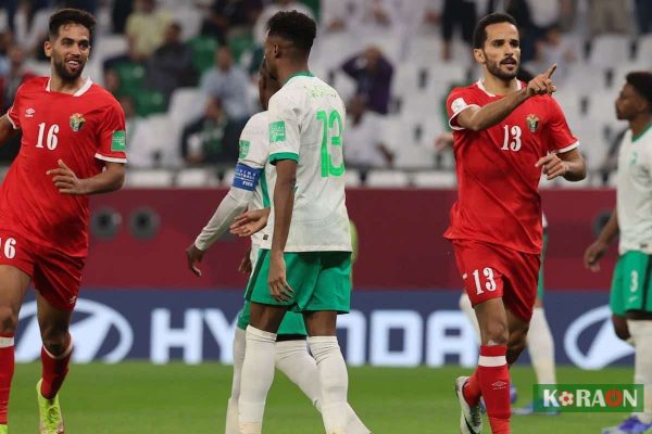 دكة بدلاء منتخب السعودية امام فلسطين بكأس العرب 2021