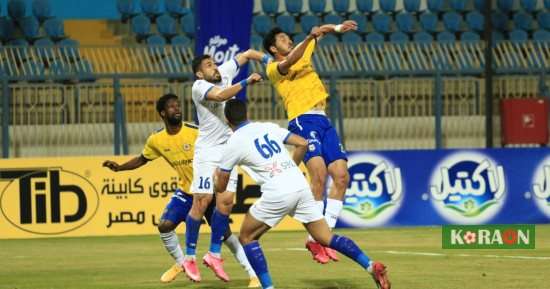 نتيجة الشوط الأول من مباراة الإسماعيلي وسموحة في الدوري المصري