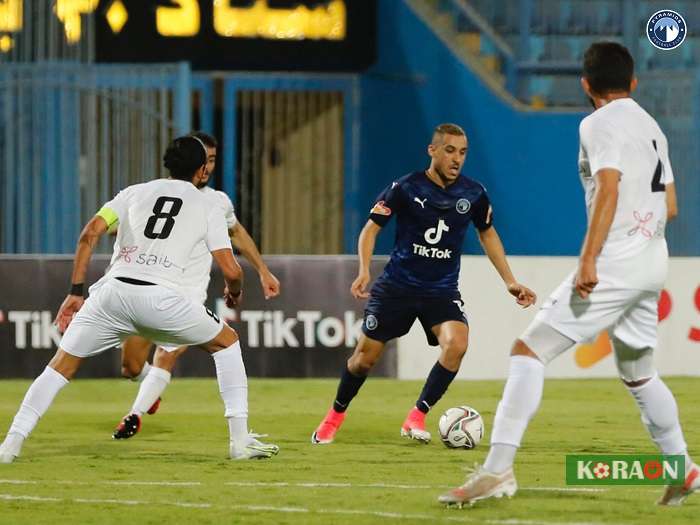 نتيجة مباراة بيراميدز وإنبي الدوري المصري