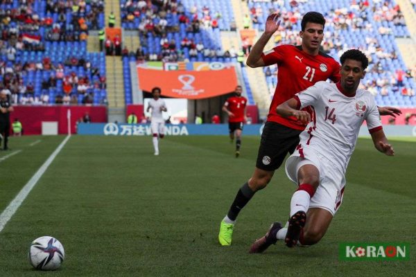 نتيجة مباراة مصر وقطر كأس العرب