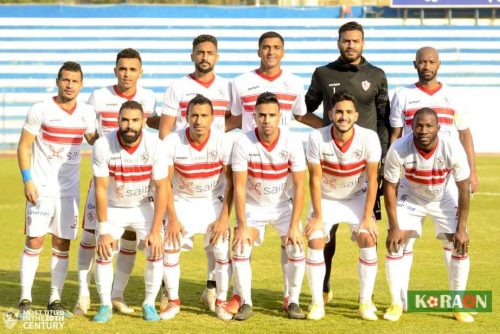 نتيجة الشوط الأول من ودية الزمالك والترسانة