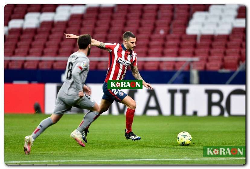 نتيجة مباراة أتلتيكو مدريد ضد أتلتيك بلباو الدوري الاسباني