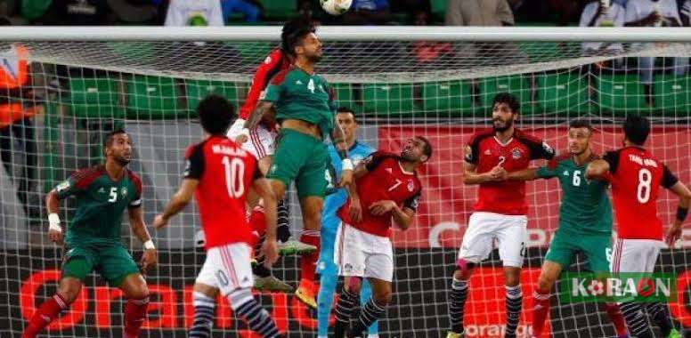 معلق مباراة مصر والمغرب ربع نهائي كأس امم افريقيا