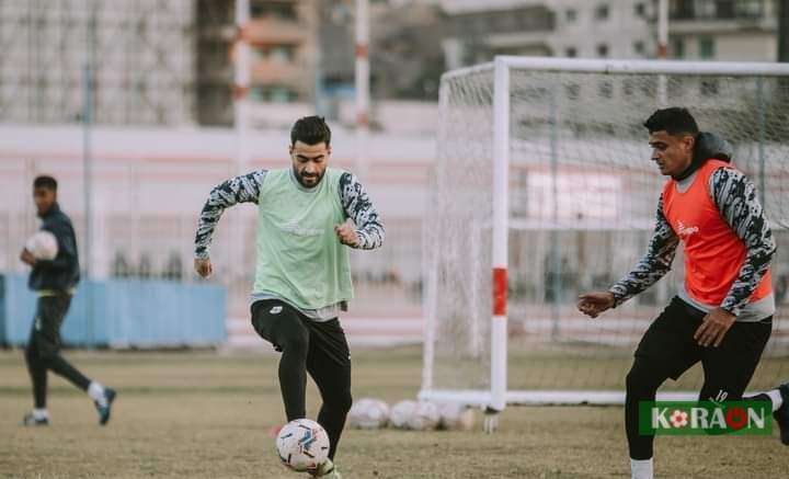 لاعب الزمالك يخوض تدريبات تأهيلية