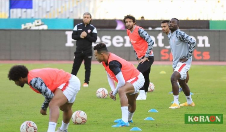 نتيجة الشوط الأول من مباراة الزمالك وسموحة في الدوري المصري