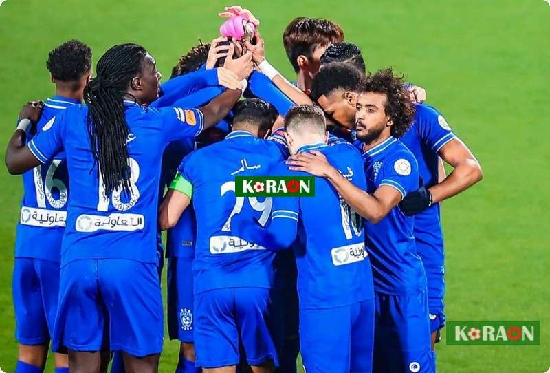 مباراة الهلال والفتح