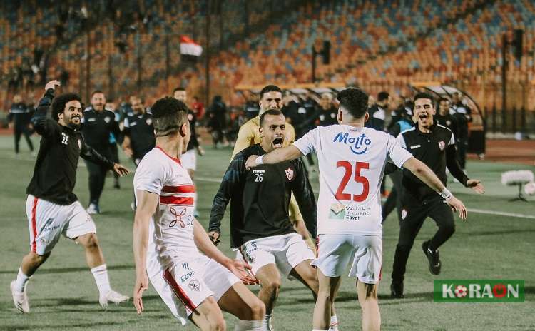 نتيجة مباراة الزمالك وإيسترن كومباني في الدوري المصري