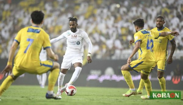 مباراة فى الدورى السعودى