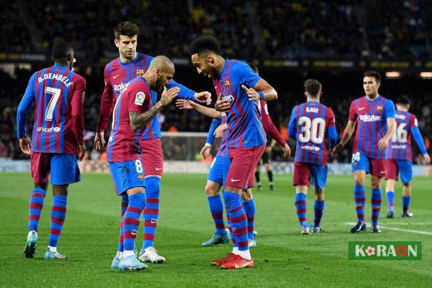 نتيجة مباراة برشلونة ضد رايو فاليكانو الدوري الاسباني