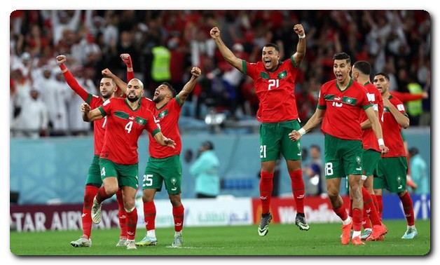 مباراة المغرب والبرتغال