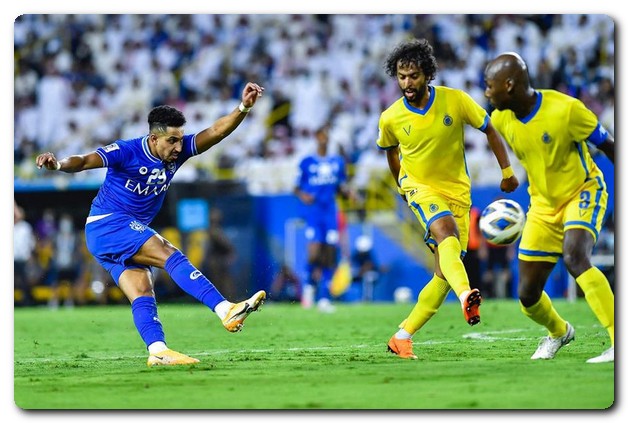 مباراة النصر والهلال