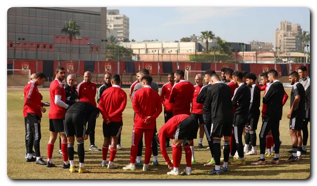 الاهلي يختتم تدريباته اليوم إستعدادًا لمواجهة سموحة