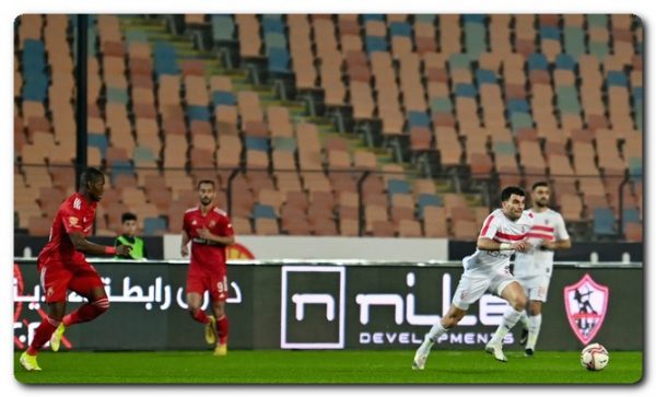 مباراة الزمالك وغزل المحلة