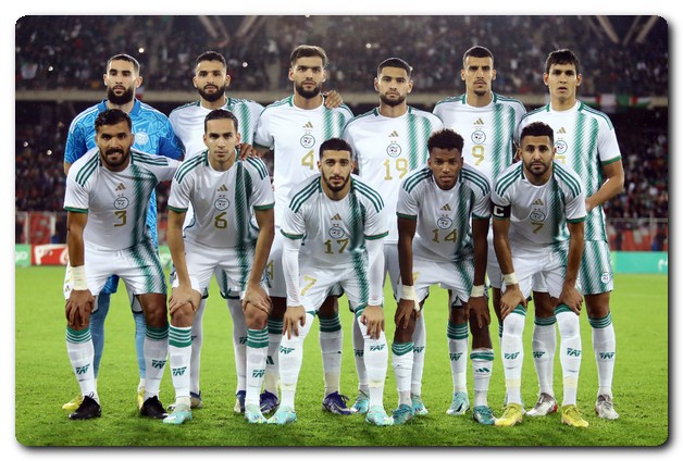 قائمة الجزائر لمواجهة النيجر في تصفيات كأس أمم إفريقيا