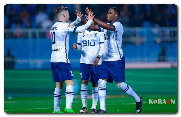 نتيجة مباراة الهلال والرائد في دوري روشن السعودي