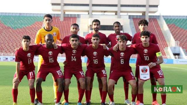 موعد مباراة قطر وإيران بكأس آسيا تحت 17