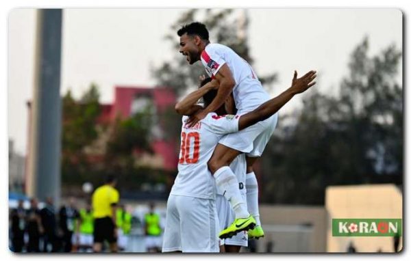 الزمالك يفتتح مدرسة الفن والهندسه ويقهر سموحة بالخمسة