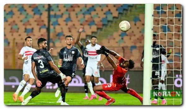 مباراة الزمالك وفاركو الدوري المصري