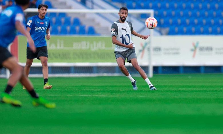 الهلال يواصل تدريباته استعداداً لمواجهة الحزم في دوري روشن