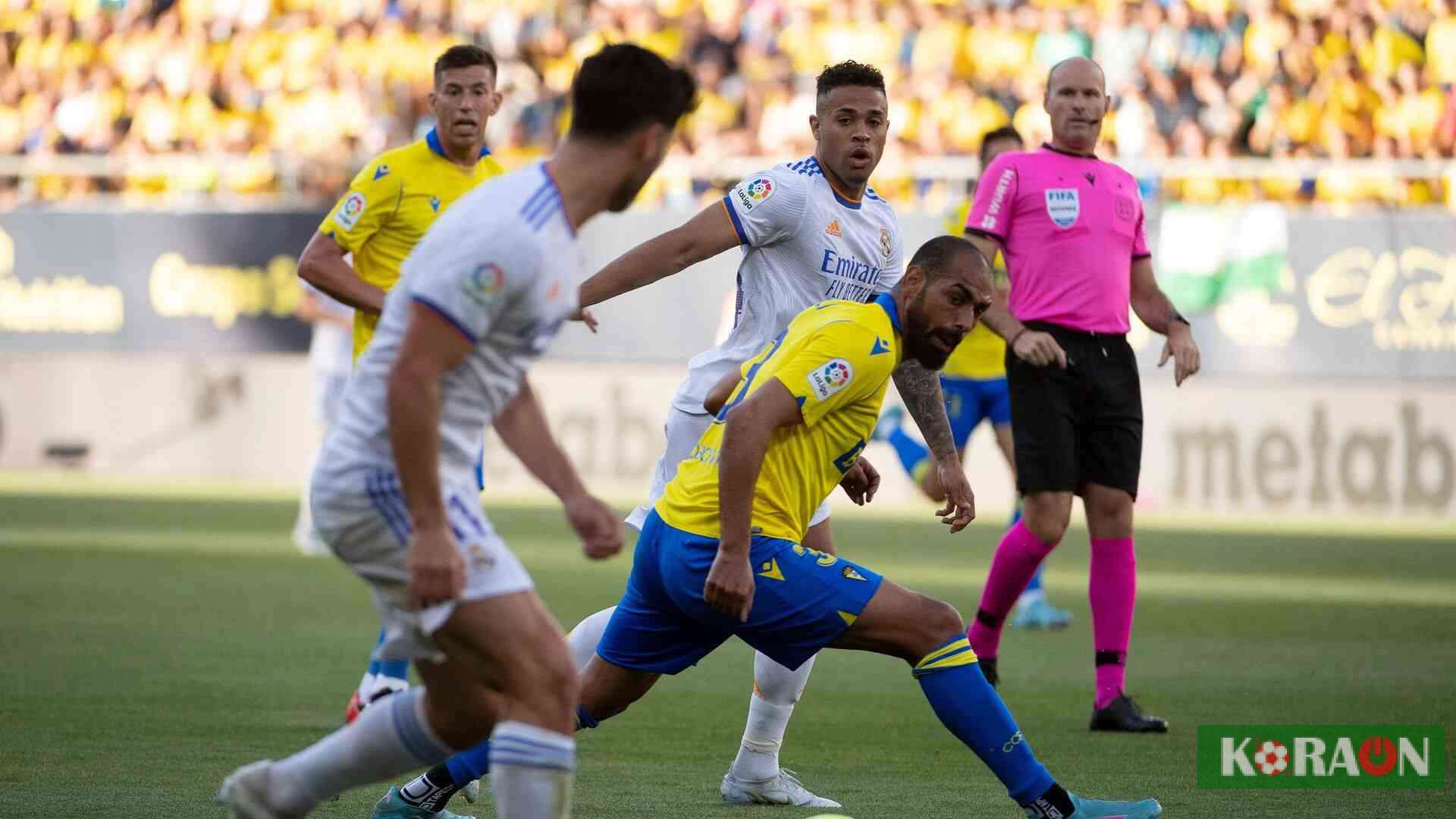 تاريخ مواجهات ريال مدريد وقادش في كل المسابقات