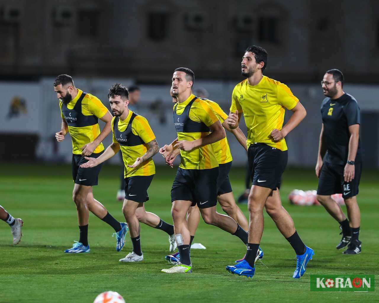 ثنائي الاتحاد يغيب عن التدريبات الجماعية للفريق