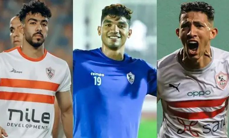 هل تم تغيير العقوبة؟.. كواليس تجميد ثلاثي الزمالك وعرضهم للبيع