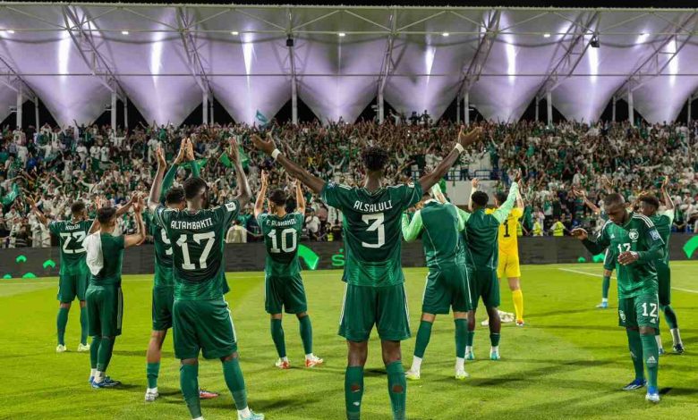 موعد مباراة السعودية القادمة في تصفيات كأس العالم 2026 والقنوات الناقلة