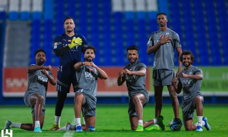 الشهراني يشارك في التدريبات الجماعية للهلال