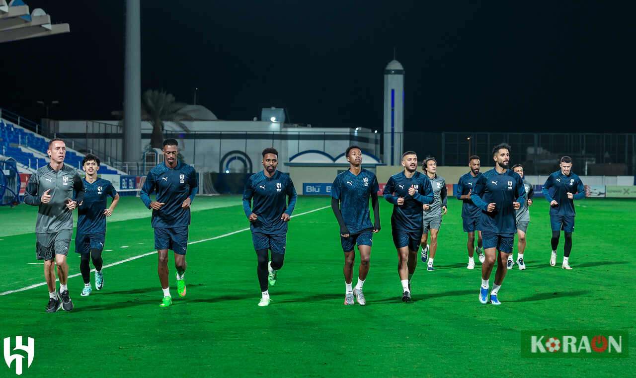 الهلال يستأنف تحضيراته استعدادًا لمواجهة نساجي